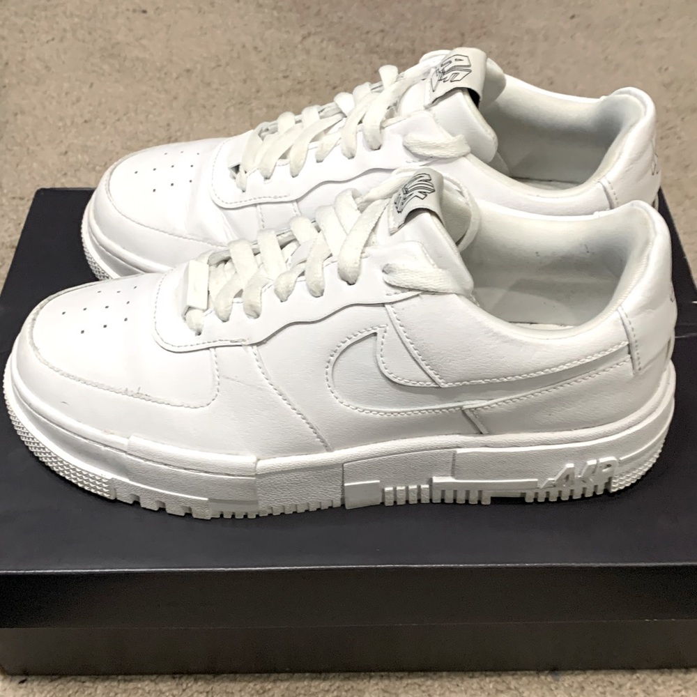 Pixel Air Force Ones size 8.5 Womens